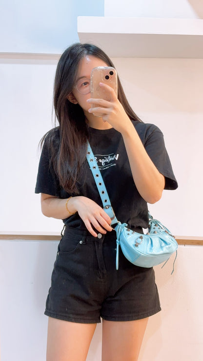 Balenciaga Cyan Blue Le Cagole XS (SHW)