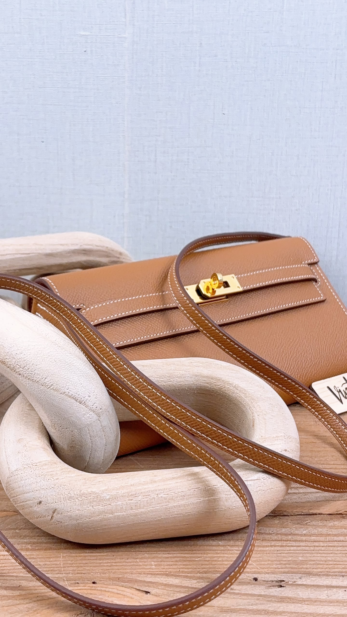 Hermes Gold Epsom Kelly To Go (GHW)