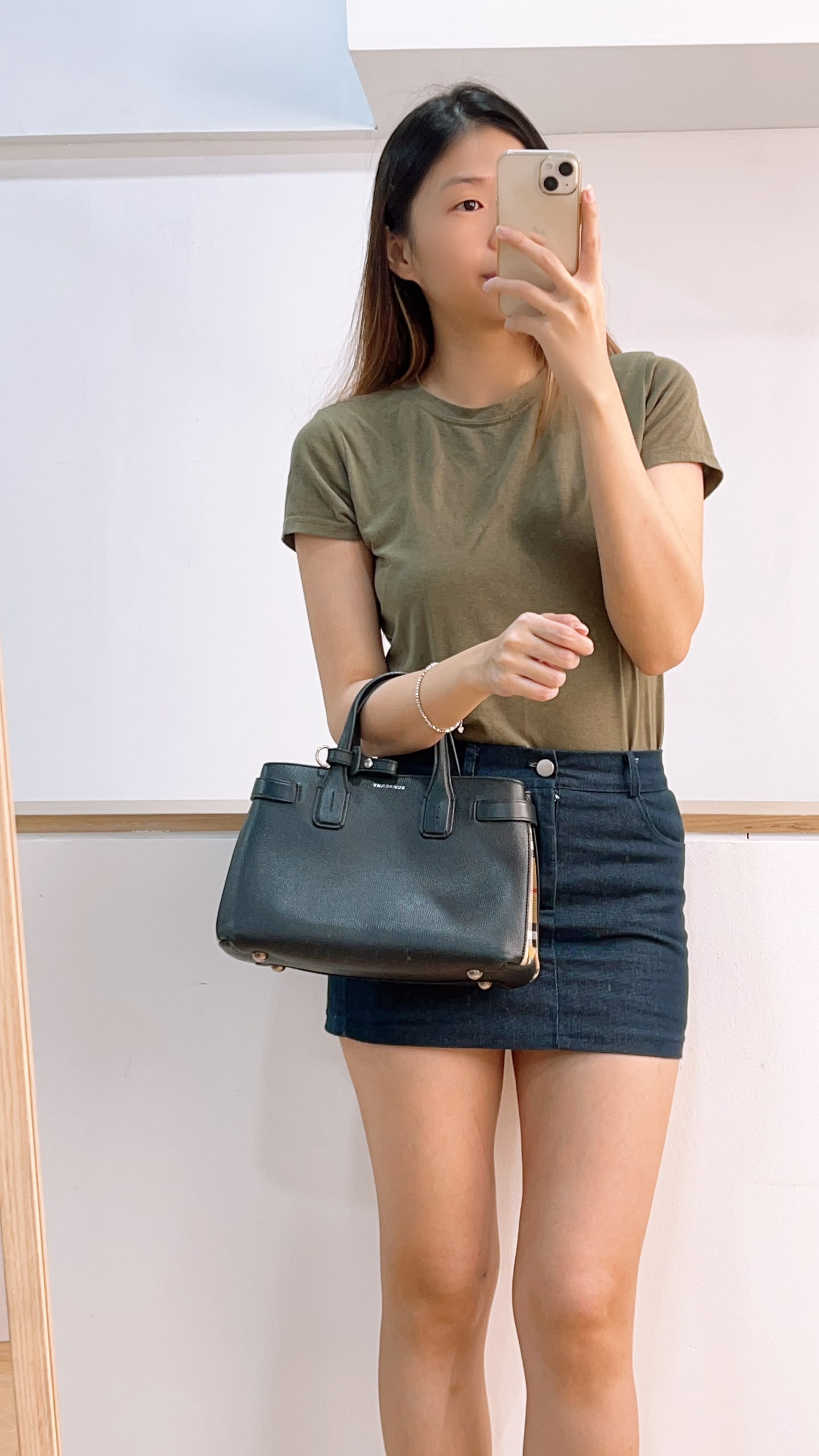 Burberry Black Bamer Tote