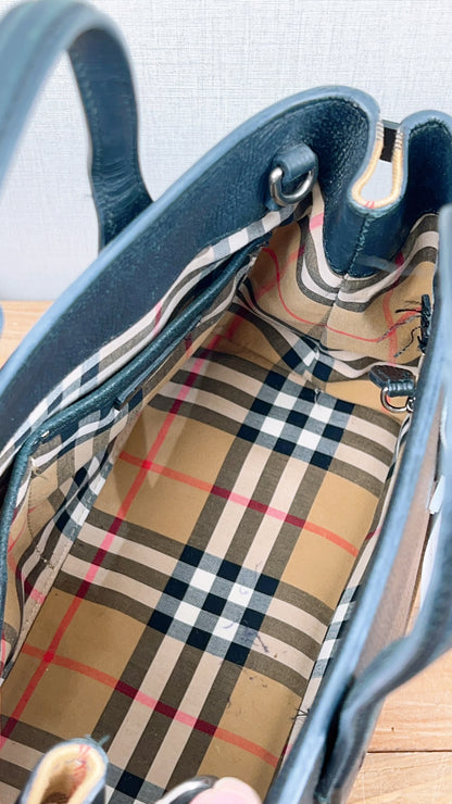 Burberry Black Bamer Tote