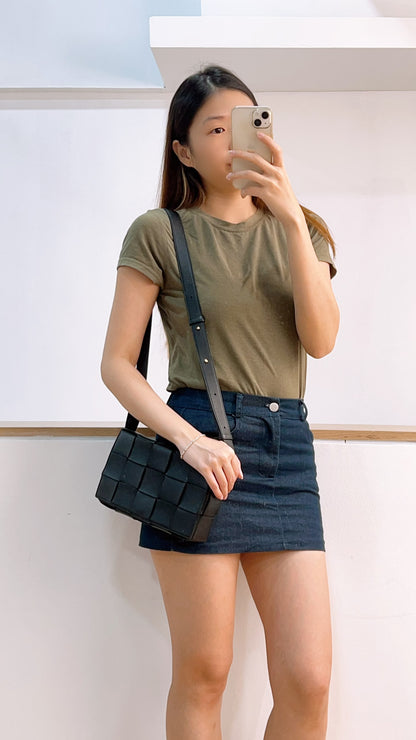 BV Black Intrecciato Casette