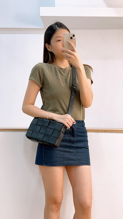 BV Black Intrecciato Casette