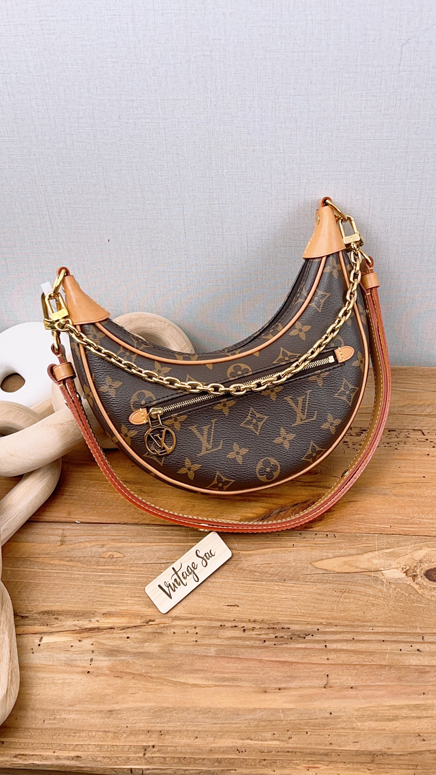 LV Monogram Loop