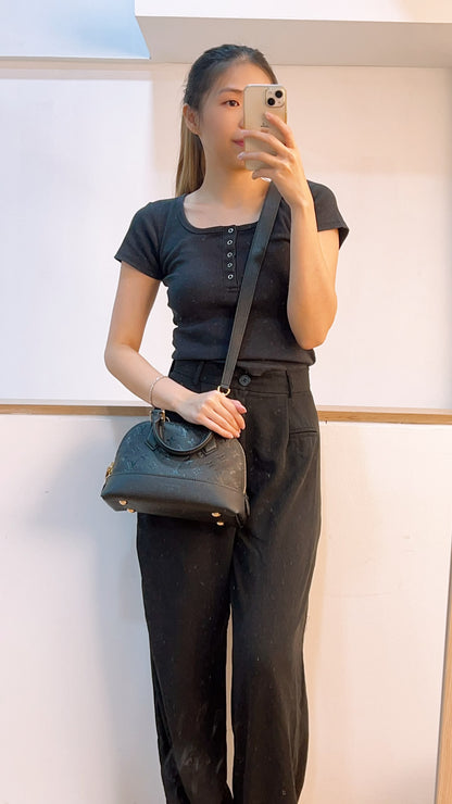 LV Black Empreinte Neo Alma BB