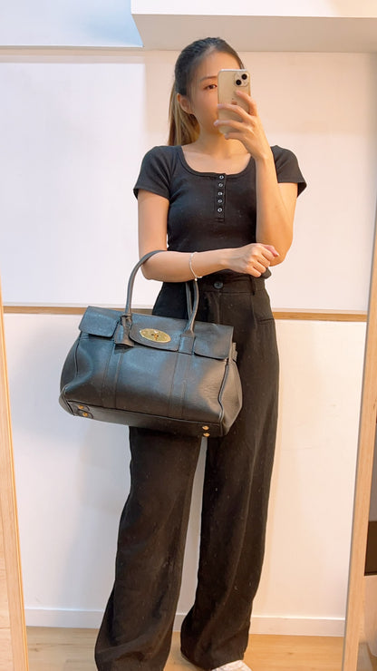 Mulberry Black Babyswater Tote