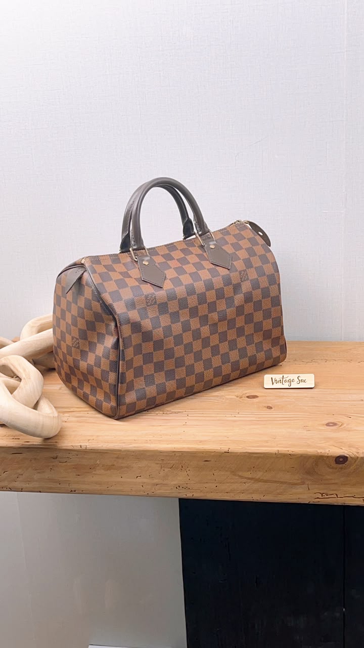 LV Damier Ebene Speedy 30