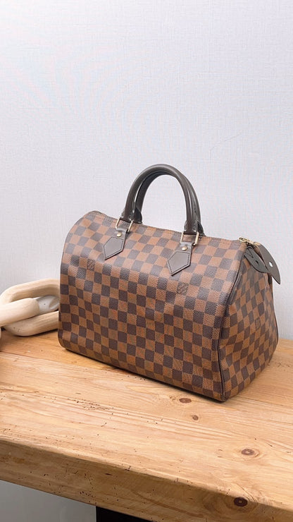 LV Damier Ebene Speedy 30