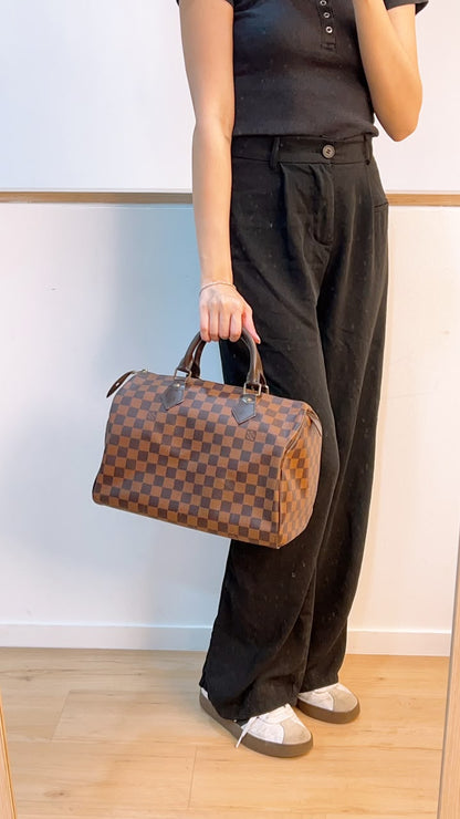 LV Damier Ebene Speedy 30