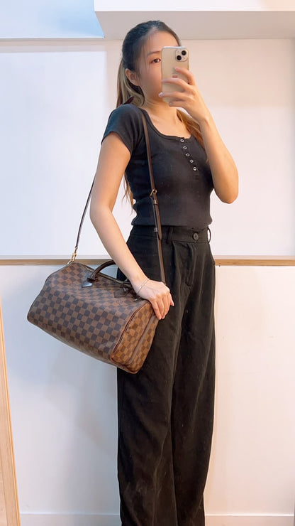 LV Damier Ebene Speedy 30B