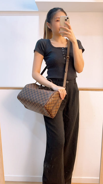 LV Damier Ebene Speedy 30B