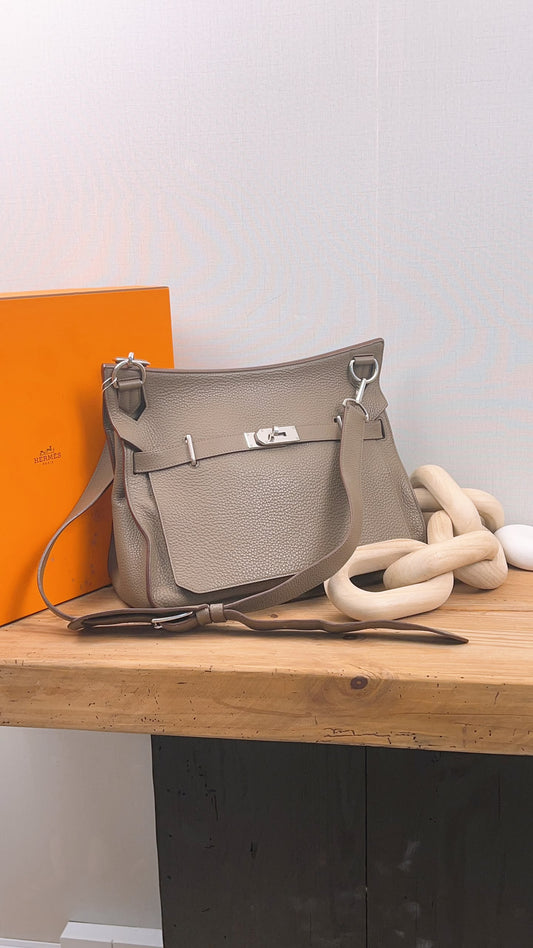 Hermes Etoupe Jypsiere 34 (PHW)