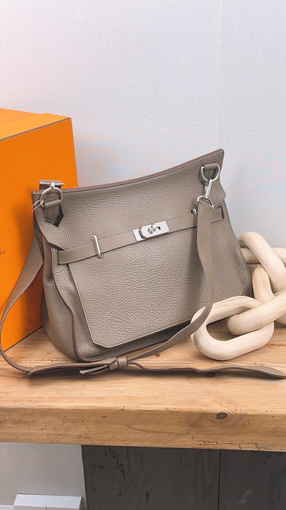 Hermes Etoupe Jypsiere 34 (PHW)