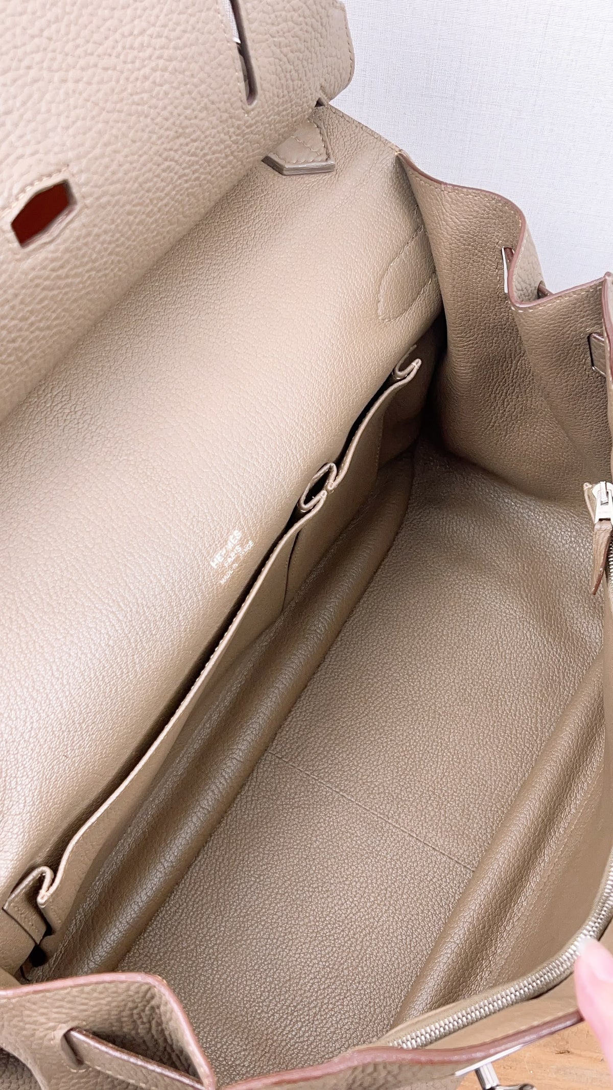 Hermes Etoupe Jypsiere 34 (PHW)