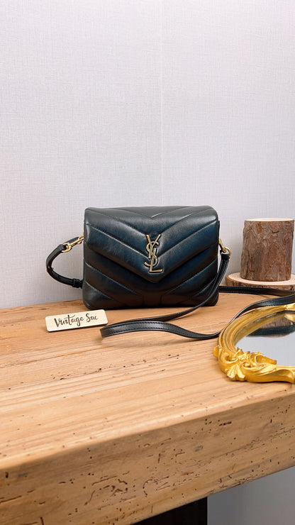 YSL Black Calfskin Toy Lou Lou (GHW)