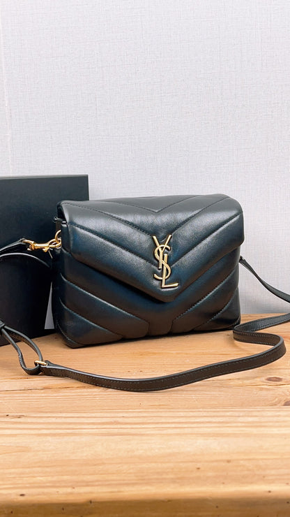 YSL Black Calfskin Toy Lou Lou (GHW)