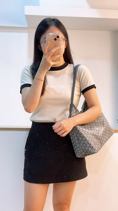 Goyard Grey Boheme Hobo