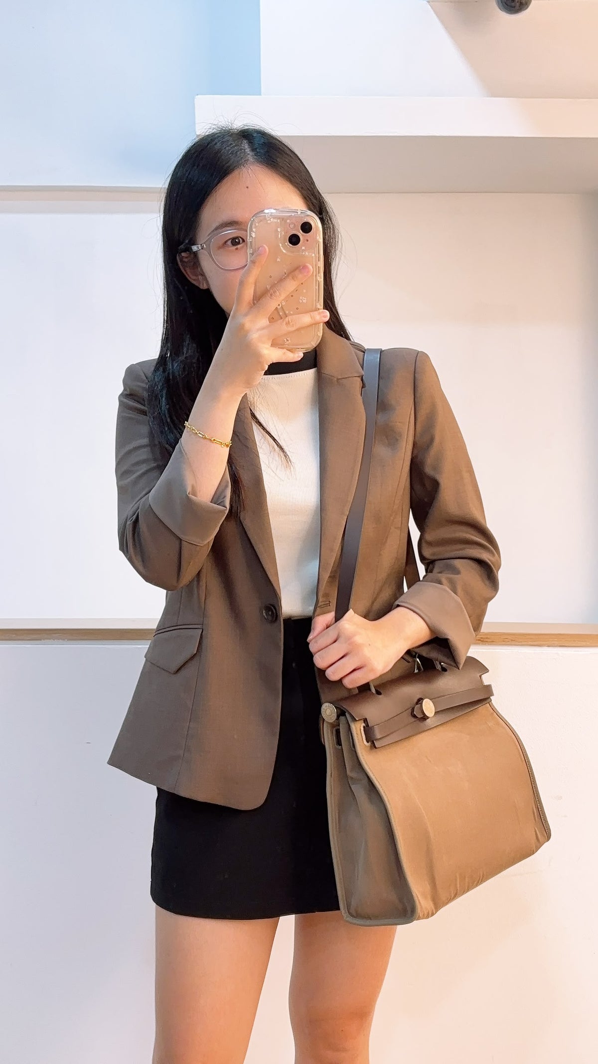 Hermes Etoupe / Ebene Herbag 31 (PHW)