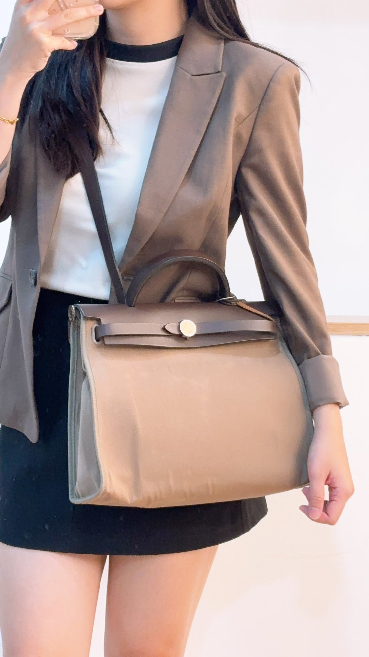 Hermes Etoupe / Ebene Herbag 31 (PHW)