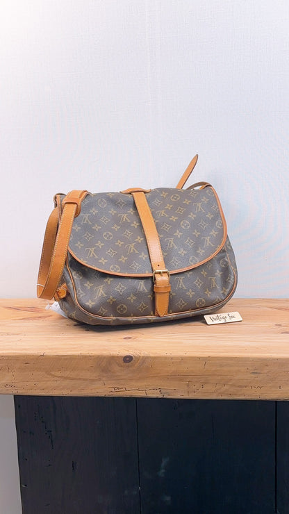 LV Monogram Saumur 35