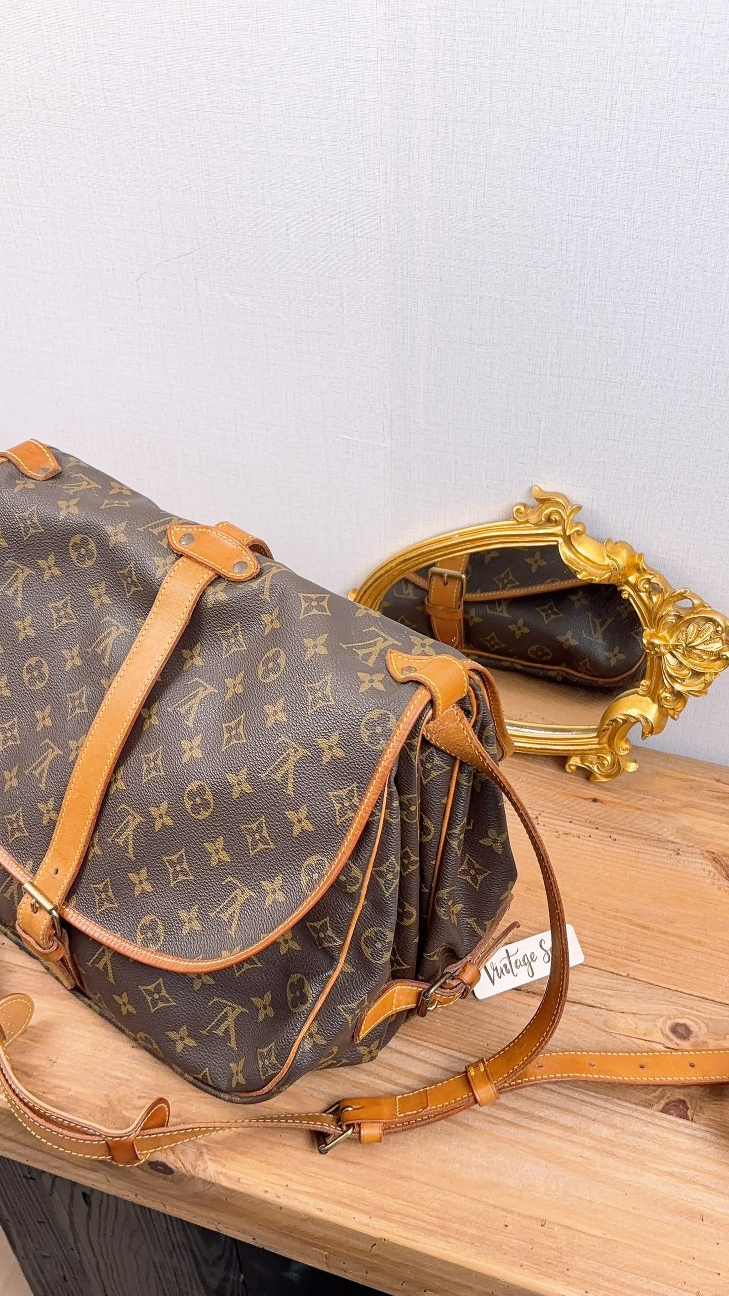 LV Monogram Saumur 35