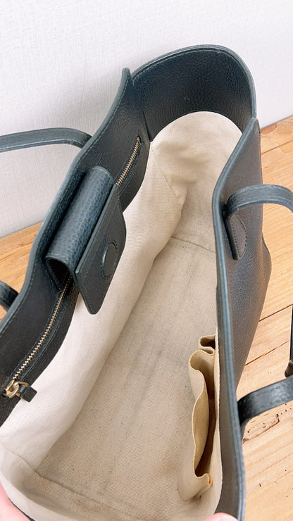 Gucci Small Black Swing Tote