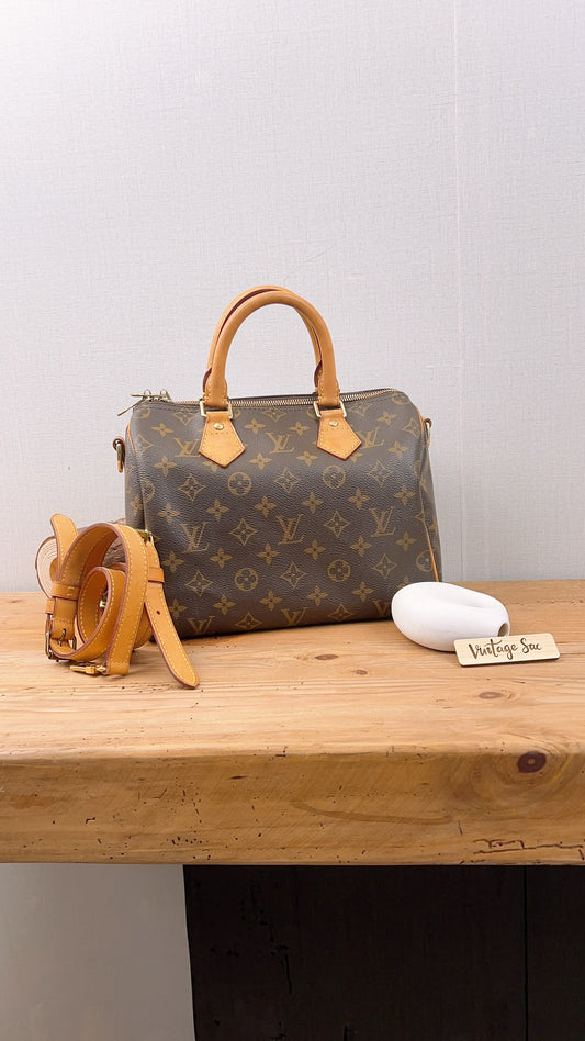 LV Monogram Speedy 25 Bandouliere