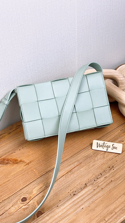 BV Sauge Cassette Crossbody Bag