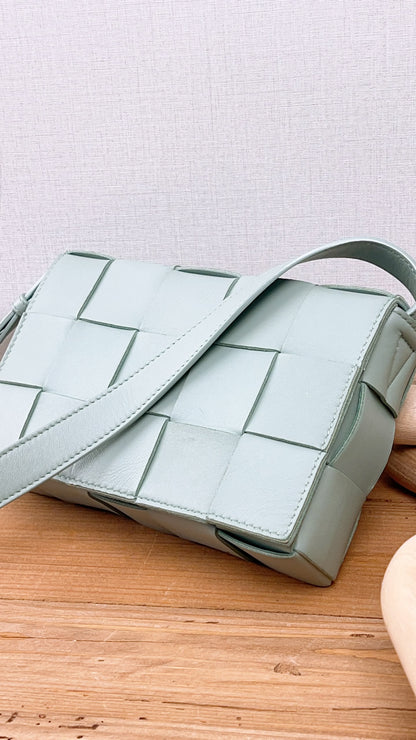 BV Sauge Cassette Crossbody Bag