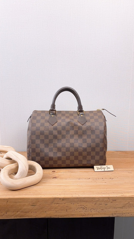 LV Damier Ebene Speedy 30