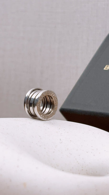 Bvlgari 18K White Gold B.Zero1 Pendant