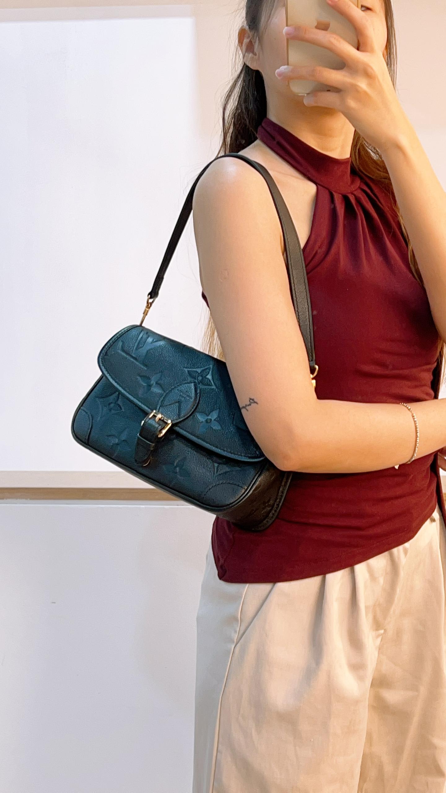 LV Black Empreinte Diane