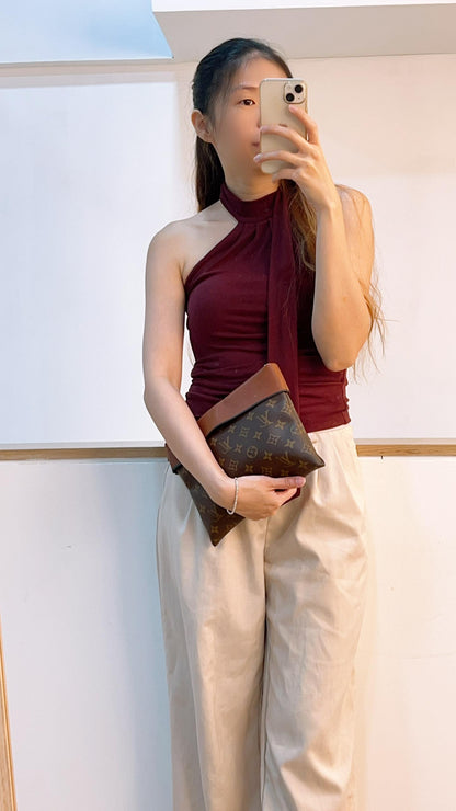 LV Monogram Caramel Tuilerie Pochette