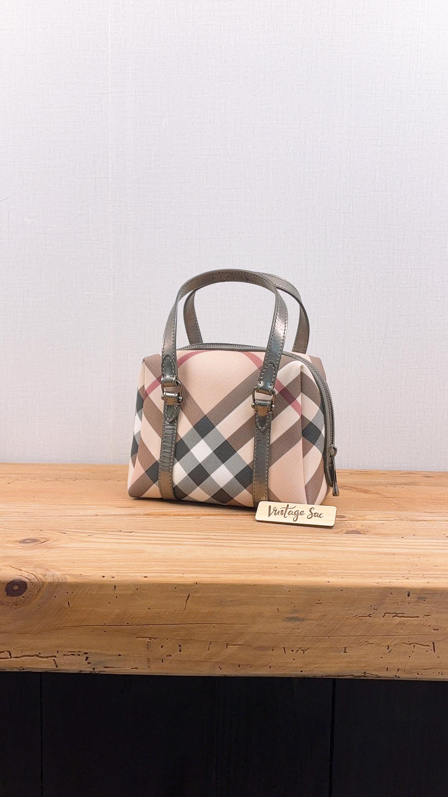 Burberry Nova Check Mini Boston