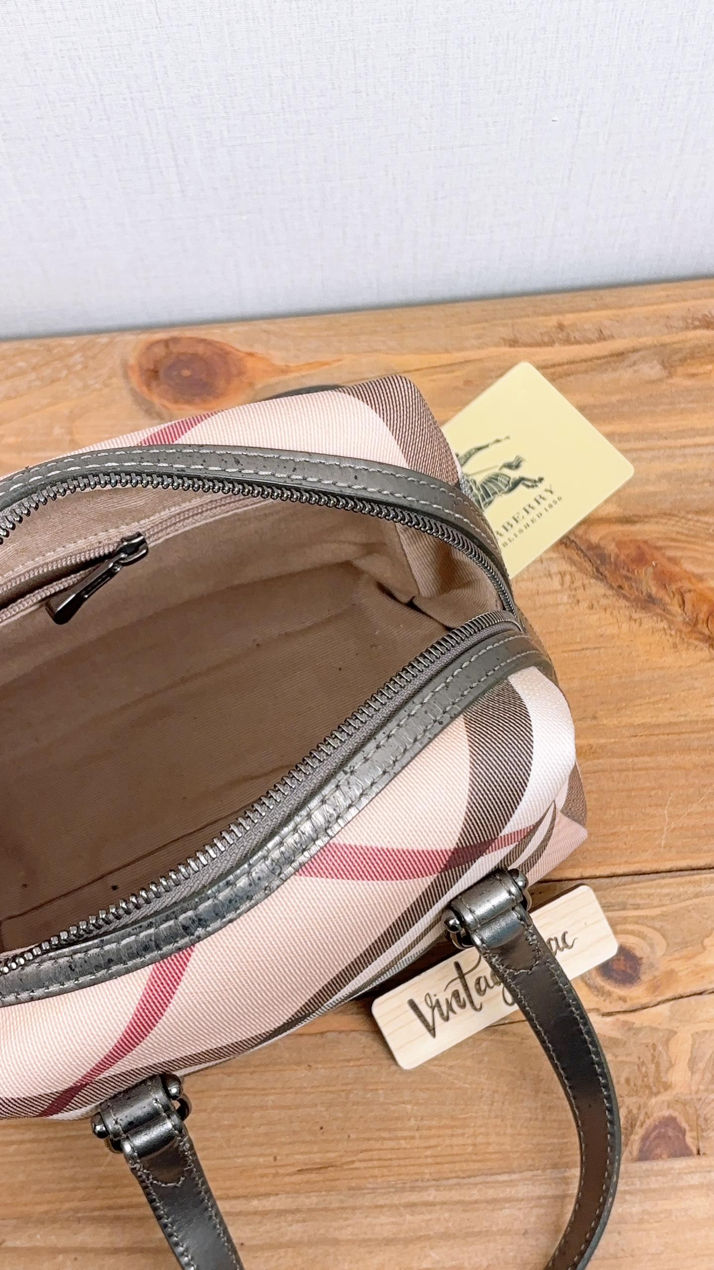 Burberry Nova Check Mini Boston