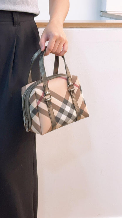 Burberry Nova Check Mini Boston