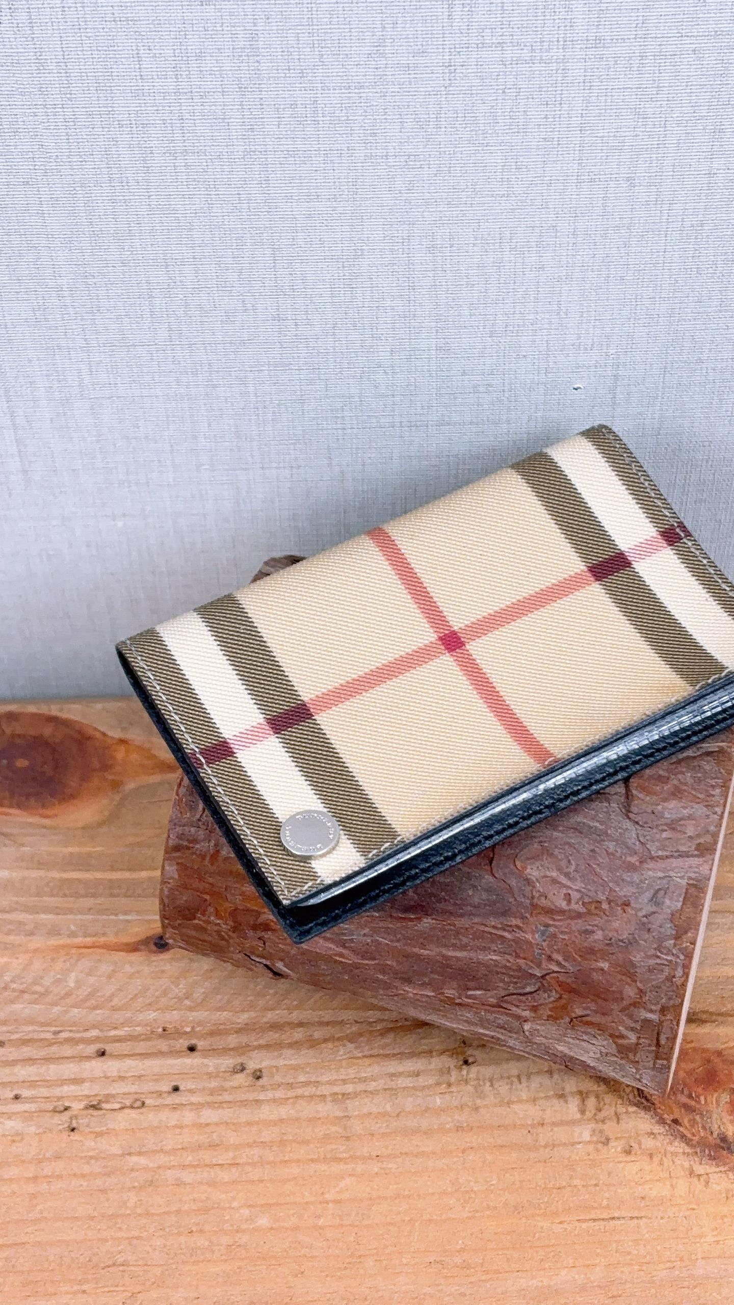 Burberry Nova Check Card Insert Holder