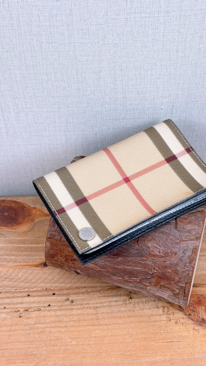 Burberry Nova Check Card Insert Holder