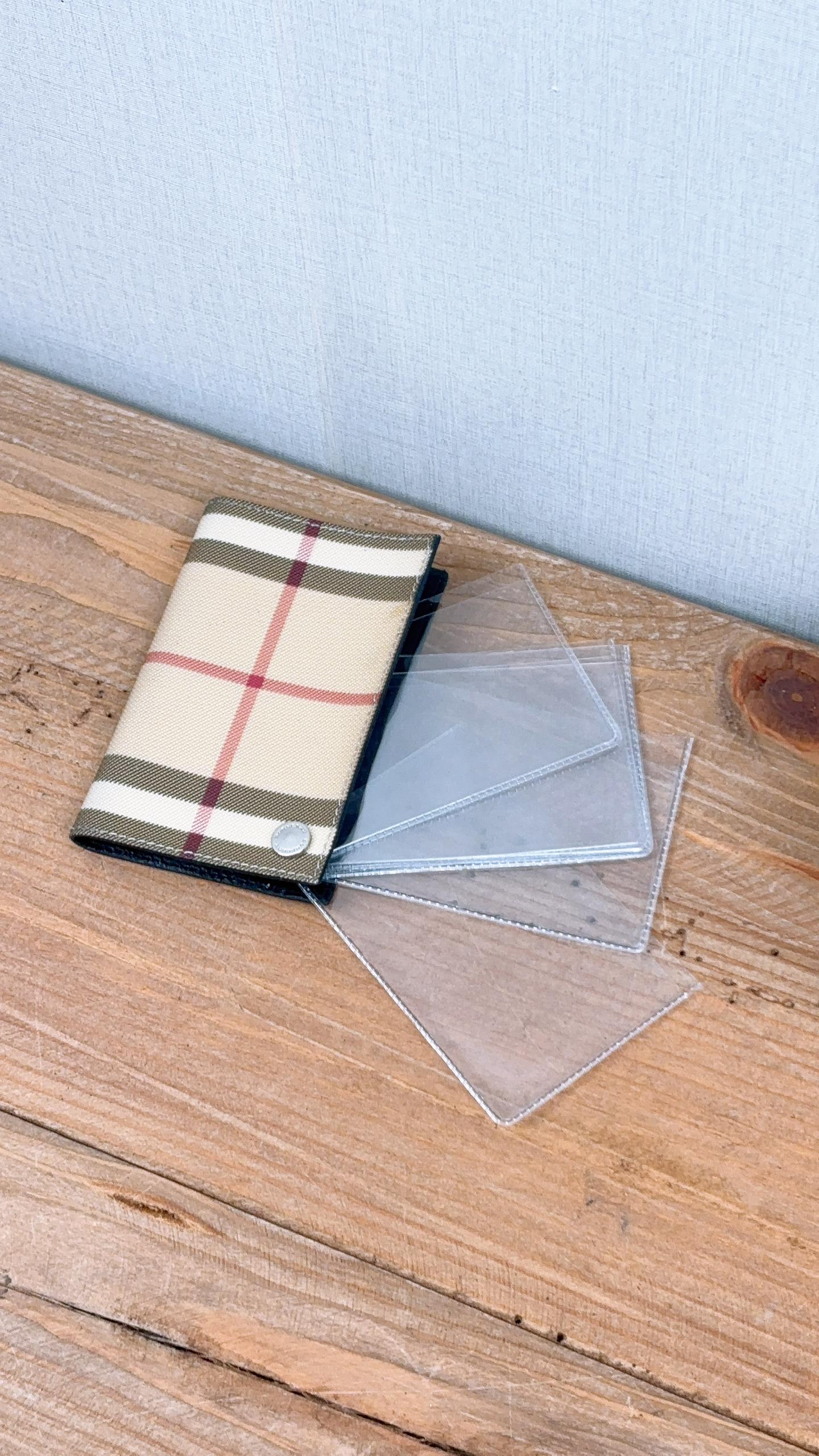 Burberry Nova Check Card Insert Holder