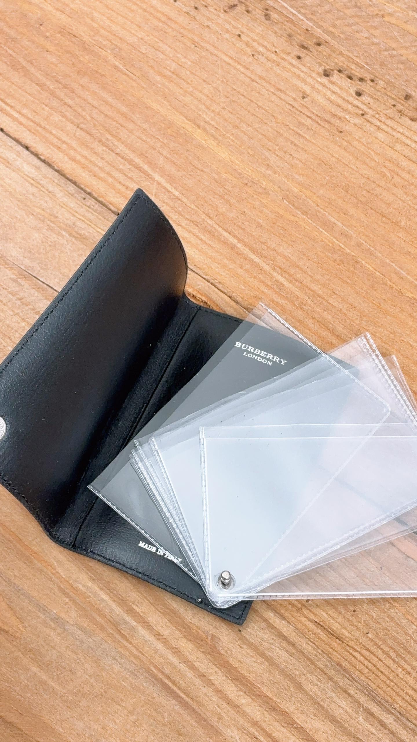 Burberry Nova Check Card Insert Holder