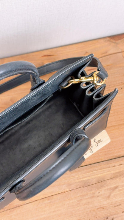 YSL Black Nano Sac De Jour (GHW)