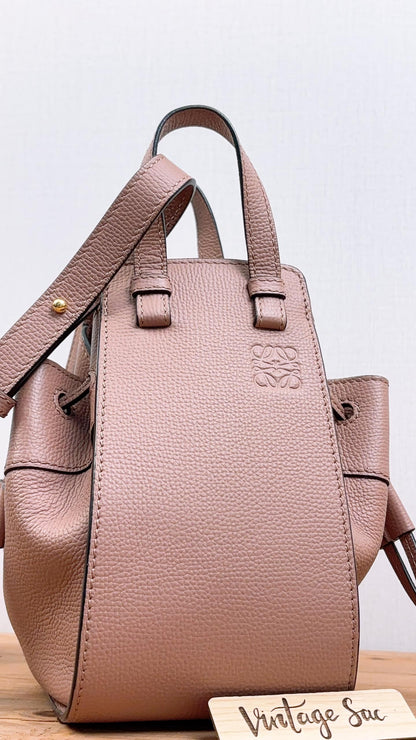 Loewe Soil Calfskin Mini Hammock Drawstring