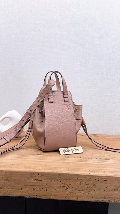 Loewe Soil Calfskin Mini Hammock Drawstring