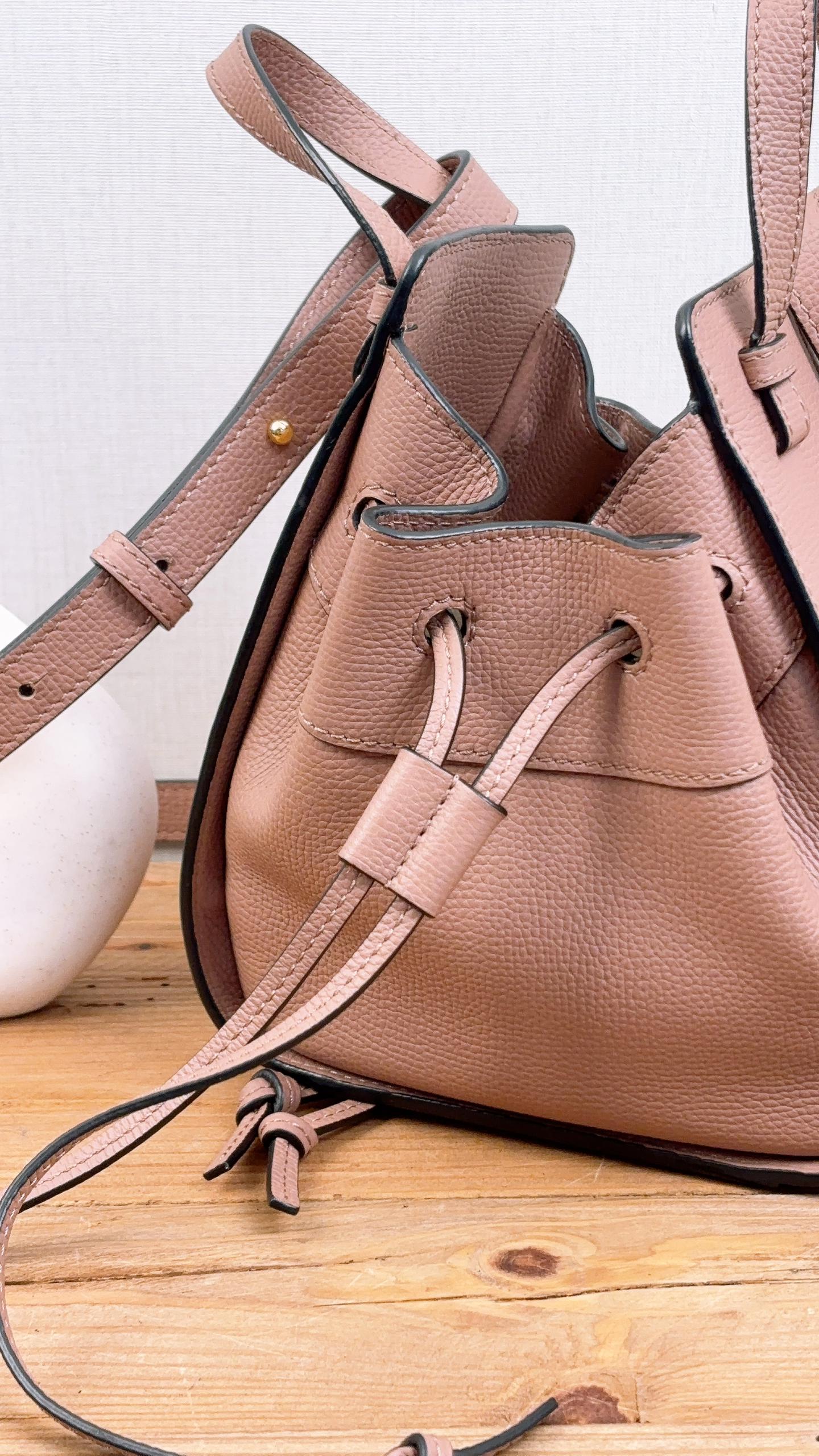 Loewe Soil Calfskin Mini Hammock Drawstring