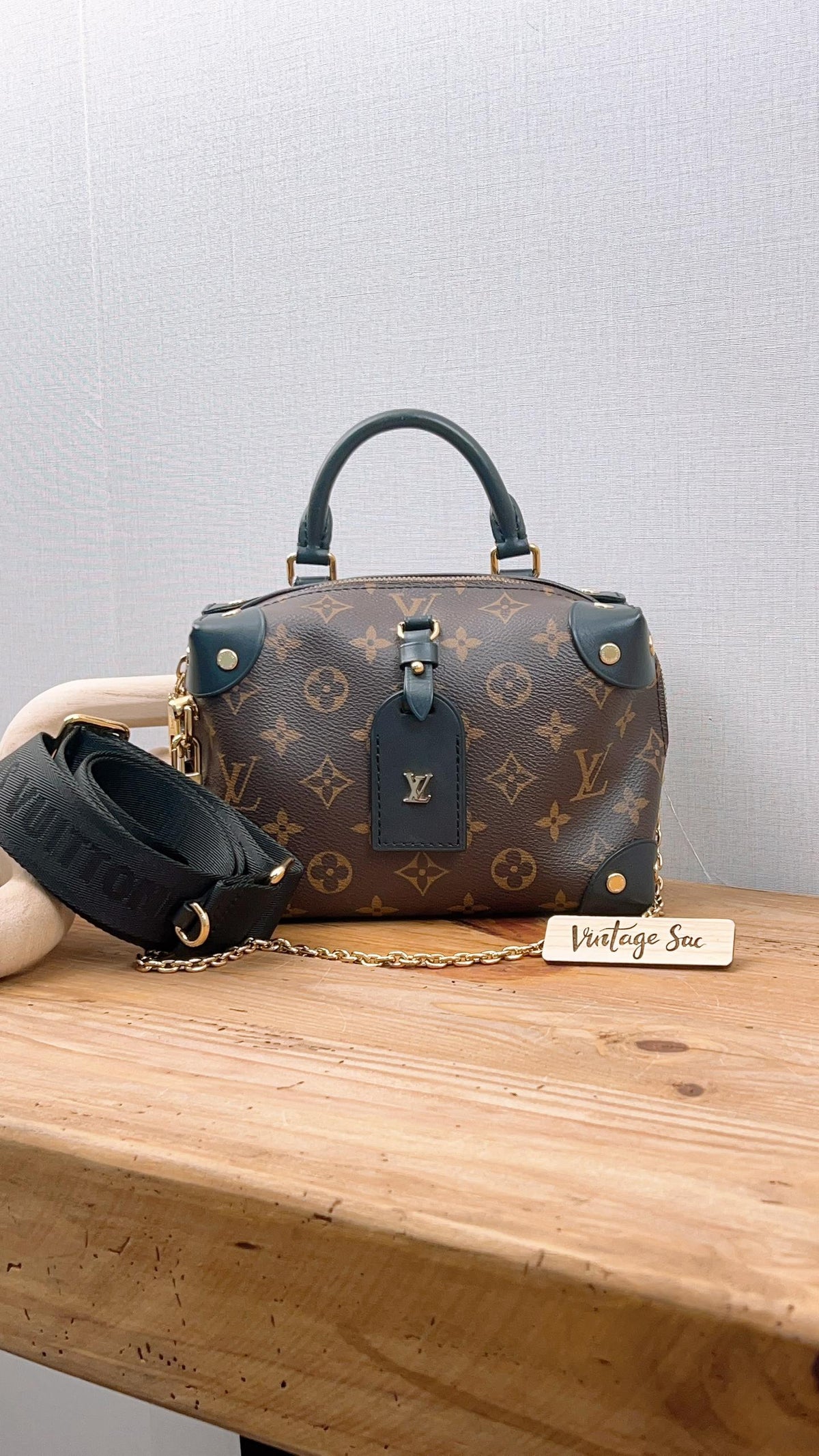 LV Monogram Petit Malle Souple