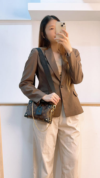 LV Monogram Petit Malle Souple