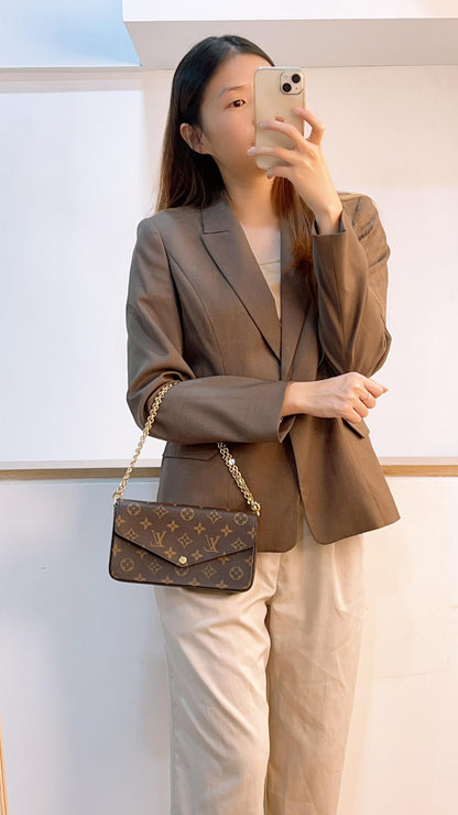 LV Monogram Felicie Pochette