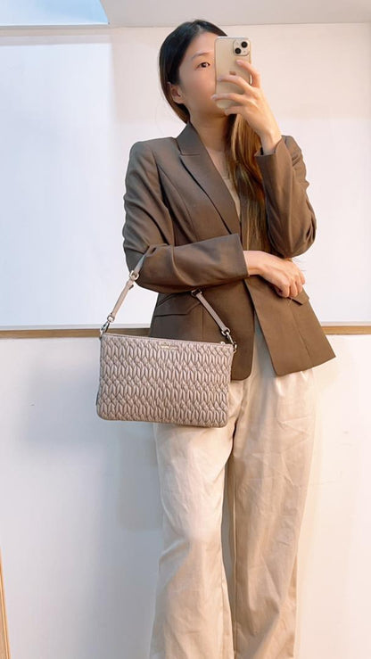 Miu Miu Matelasse Shoulder Bag
