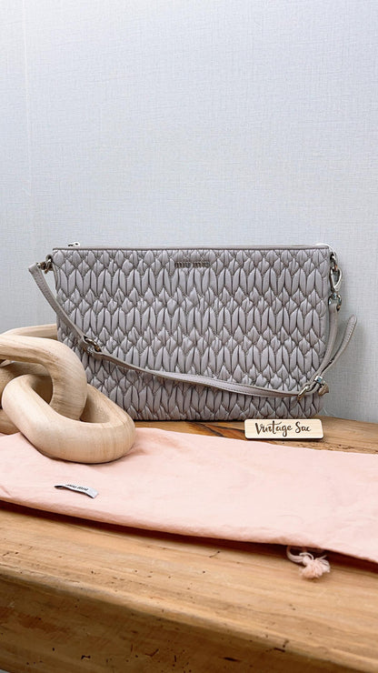 Miu Miu Matelasse Shoulder Bag