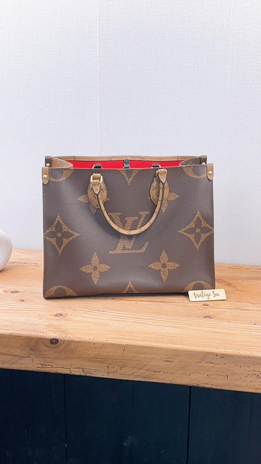 LV Reverse Monogram On The Go MM