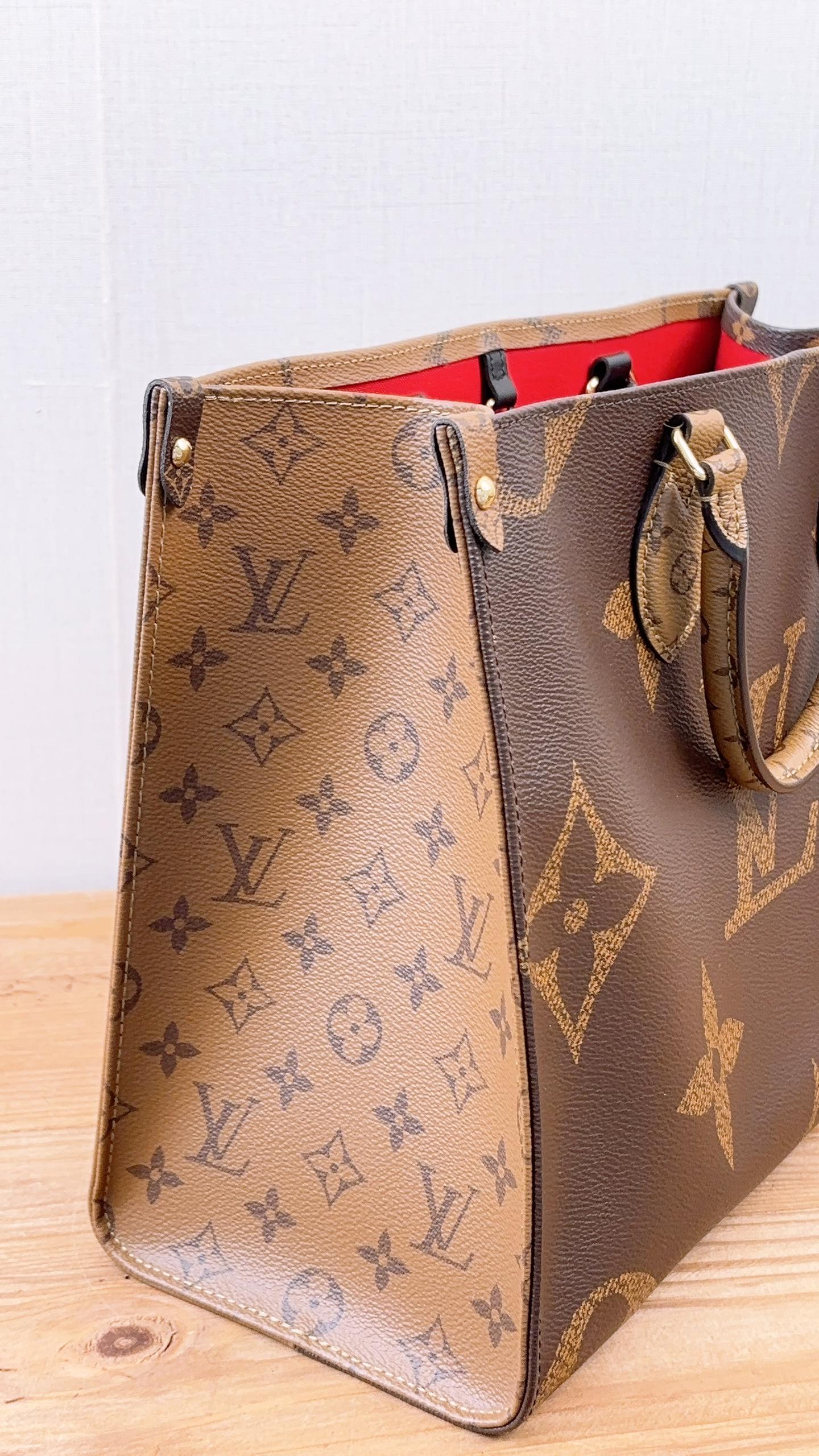 LV Reverse Monogram On The Go MM